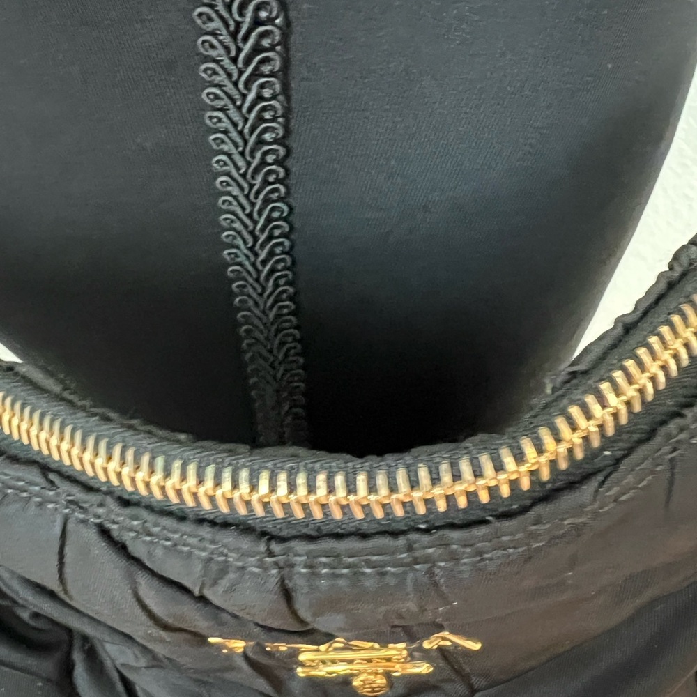 Prada Black Quilted Shoulder Bag - Picture 11 of 15